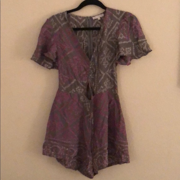 Planet blue purple xs romper - Picture 5 of 5